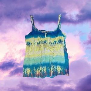 Size S Arizona Jeans Brand Tie Dye Flowy Tank